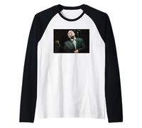 Phil Collins Cantante dei Genesis Live 1990 Maglia con Maniche Raglan