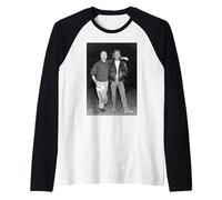 Phil Collins & Eric Clapton Prima del Concerto della Royal Albert Hall Maglia con Maniche Raglan