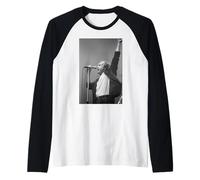 Phil Collins Genesis English Rock Group Live 1987 Maglia con Maniche Raglan