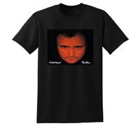 Phil Collins T Shirt No Jacket Required Vinyl CD Cover Small Medium Large Black XL