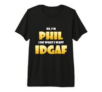 Phil Costume IDGAF Funny Meme Phil Halloween Costume Philips Maglietta Premium
