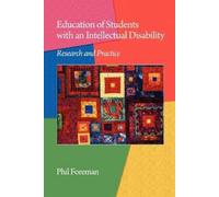 Phil Foreman Education of Students with an Intellectual Disability (Tascabile)