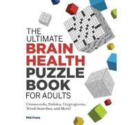 Phil Fraas The Ultimate Brain Health Puzzle Book for Adults (Tascabile)