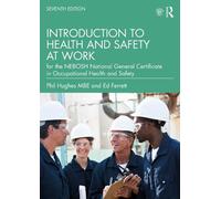 Phil Hughes MBE Ed Ferrett Introduction to Health and Safety at Work (Tascabile)