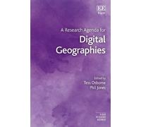 Phil Jones A Research Agenda for Digital Geographies (Copertina rigida)