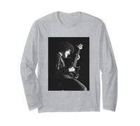 Phil Lynott Ballando al Chiaro di Luna Thin Lizzy Live 1977 Maglia a Manica