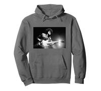 Phil Lynott Thin Lizzy Bassista Jailbreak di Virginia Turbett Felpa con Cappuccio