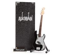 Phil Lynott (Thin Lizzy): replica in miniatura per chitarra - regali musicali - scala ornamentale fatta a mano 1/4