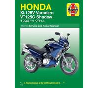 Phil Mather Honda XL125V Varadero & VT125C Shadow (99-14) (Tascabile)