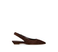 PHIL MELVIS Slingback donna testa di moro in suede 38