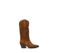 PHIL MELVIS Stivale texano donna marrone in suede 37