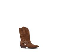 PHIL MELVIS Stivale texano donna marrone in suede 39