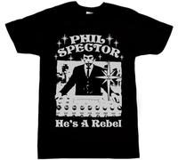 Phil Spector He's A Rebel Men's T Shirt Black M