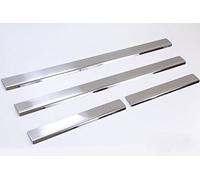 phil trade 4250957109660 Battitacco In Acciaio Inox Opaco 4 Pezzi Set Sottoporta Listelli