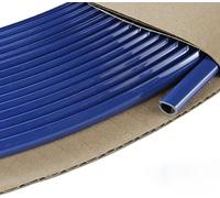 Phil-Trade® Listello decorativo per porte auto, profilo a U, in diverse lunghezze (1 metro blu)