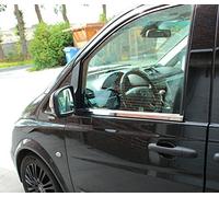 phil trade Mercedes W639 Vito Viano 2003-2014 Cromo Modanatura per finestra Acciaio inossidabile