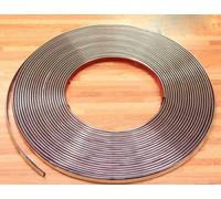 phil trade Modanatura CROMATA 12 mm x 15 m Autoadesivo Universale Auto Listello Cromato,