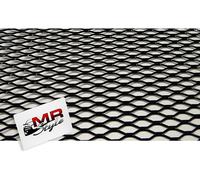 Phil Trade MR-Style Griglia Da Corsa In Alluminio 33x100 Cm Nera A Nido D’Ape