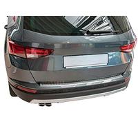 phil trade - Protezione per Bordo di carico, in Acciaio Inox Opaco, Compatibile con Seat Ateca, Anno di Costruzione dal 2016