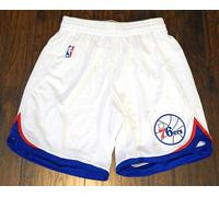 Philadelphia 76ers Adidas Pantaloncini Basket NBA Originale Bianco 4XL +2