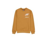 Philadelphia Eagles Maglione Girocollo Unisex con Logo NFL Select Bronzo Chiaro
