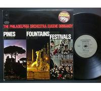 PHILADELPHIA ORCHESTRA / EUGENE ORMANDY - Respighi: Pines & Fountains Of Rome [VINYL] (1976)