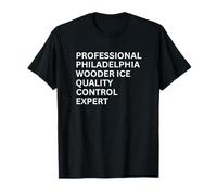Philadelphia Wooder Professional Ice Quality Control Expert Maglietta