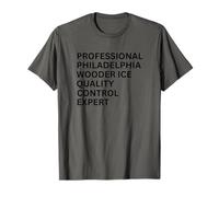 Philadelphia Wooder Professional Ice Quality Control Expert Maglietta