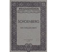 PHILARMONIA SCHOENBERG ARNOLD - EIN STELLDICHEIN - CONDUCTEUR DE POCHE Classical sheets Chamber music