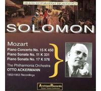 Philharmonia Orchestra Piano Concerto No. 15, Piano Sonata No. 11 (Solomon) (CD)
