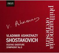 Philharmonia Orchestra Vladimir Ashkenazy ASHKENA Symphony No. 5, Festiv (CD)