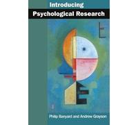 Philip Banyard Andrew Grays Introducing Psychological Resear (Copertina rigida)