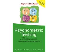 Philip Carter Ken Russell Psychometric Testing (Tascabile) IQ Workout Series