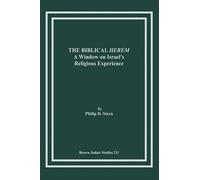 Philip D. Stern The Biblical Herem (Tascabile)