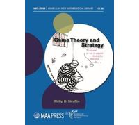 Philip D. Straffin Game Theory and Strategy (Tascabile)