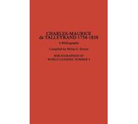 Philip G. Dwyer Charles-Maurice de Talleyrand, 1754-1838 (Copertina rigida)