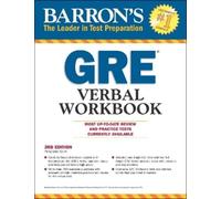 Barron's Educational Series Philip Geer GRE Verbal Workbook (Tascabile)