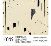 Philip Glass Philip Glass/John Adams/John Corigliano: Icons (CD) Album