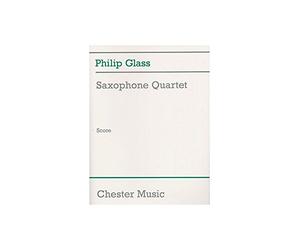 Philip Glass: Saxophone Quartet (Score). Partitions pour Saxophone(Quatuor)
