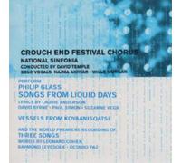 Philip Glass Songs from Liquid Days (CD) Album