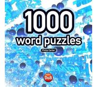 Philip J. Carter 1000 Word Puzzles (Tascabile)