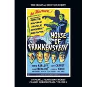 Philip J Riley House of Frankenstein (Universal Filmscript Series, V (Tascabile)