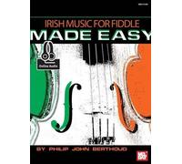 Philip John Berthoud Irish Music For Fiddle Made Easy Book (Tascabile)