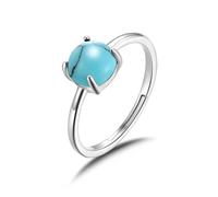Philip Jones Anello turchese sintetico