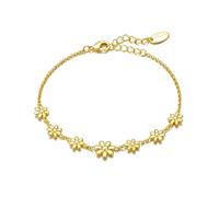 Philip Jones Bracciale Margherita Placcato Oro