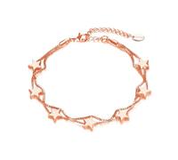 Philip Jones Bracciale Stella Placcato Oro Rosa
