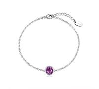 Philip Jones Cavigliera in Cristallo Viola creata con Cristalli Zircondia®