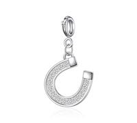 Philip Jones Ciondolo a forma di ferro di cavallo creato con cristalli Zircondia