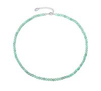 Philip Jones Collana con mini perline di avventurina verde