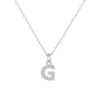 Philip Jones Collana Iniziale Pave Lettera G Creata con Cristalli Zircondia®